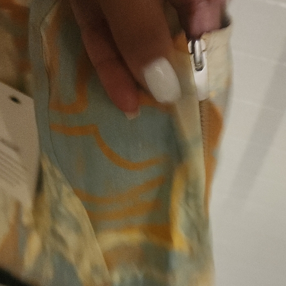 A.L.C. Isabel Sea Glass Crop Top Size 6 - Picture 4 of 6